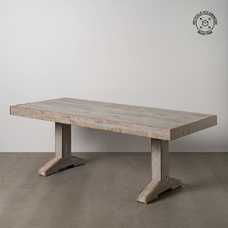 MESA COMEDOR MADERA SALÓN 220 X 90 X 76 CM