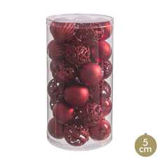S/30 BOLAS MIXTO ROJO 5 X 5 X 5 CM