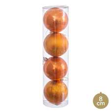 S/4 BOLAS COBRE 8 X 8 X 8 CM