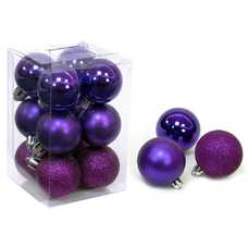 S/12 BOLA LILA DECORACIÓN NAVIDAD 4 X 4 X 4 CM S/12 BOLA LILA DECORACIÓN NAVIDAD 4 X 4 X 4 CM