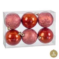 S/6 BOLA PLÁSTICO COBRE 2/M 6 X 6 X 6 CM S/6 BOLA PLÁSTICO COBRE 2/M 6 X 6 X 6 CM