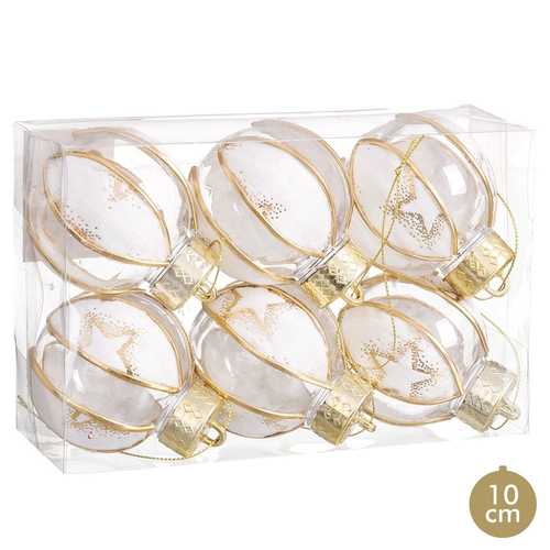 S/3 BOLA CON LAZO POLYFOAM 10 X 10 X 10 CM