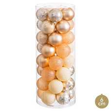 S/40 BOLA PS ORO 6 X 6 X 6 CM