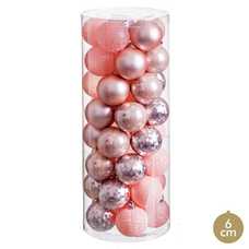 S/40 BOLA PS ROSA 6 X 6 X 6 CM