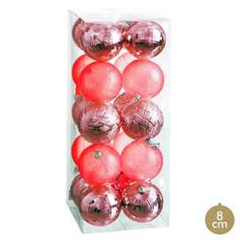 S/20 BOLA PS ROJO 8 X 8 X 8 CM