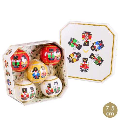 S/5 BOLAS MEMORY SOLDADOS POLYFOAM 3/M 7,50 X 7,50 X 7,50 CM