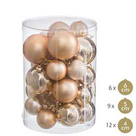 S/27 BOLA 4, 5 Y 6 CM ORO