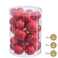 S/27 BOLA 4, 5 Y 6 CM ROJO S/27 BOLA 4, 5 Y 6 CM ROJO