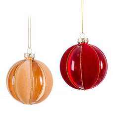 COLGANTE BOLA CRISTAL 2/C 6 X 6 CM