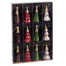 COLGANTE ÁRBOL CRISTAL 4/M 7 X 7 X 12 CM