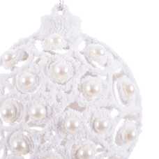 COLGANTE BOLA PERLAS PS 8,50 X 8,50 X 10 CM