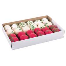 BOLA HOJAS PS 4/C 6 X 6 X 6 CM