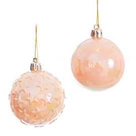 S/20 BOLA PERLA PS BEIGE 6 X 6 X 6 CM