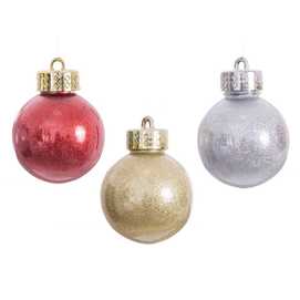 S/9 BOLA PLÁSTICO MULTICOLOR 6 X 6 X 6 CM