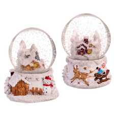 BOLA NIEVE CASA 2/M 4,50 X 4,50 X 6,20 CM