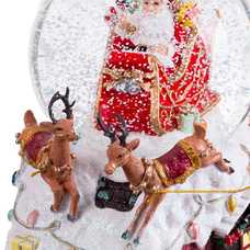 BOLA AGUA MÚSICA 16 X 14 X 16,50 CM BOLA AGUA MÚSICA 16 X 14 X 16,50 CM