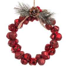 CORONA 40 CASCABELES METAL 19 X 23 CM CORONA 40 CASCABELES METAL 19 X 23 CM