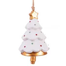 COLGANTE CAMPANA PORCELANA 2/C 8,30 X 8,30 X 12 CM