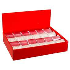 ROLLO CINTA LINO BEIGE-ROJO 2/C 270 X 6,30 CM ROLLO CINTA LINO BEIGE-ROJO 2/C 270 X 6,30 CM