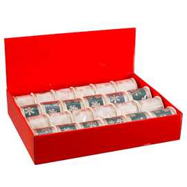 ROLLO CINTA LINO BEIGE-VERDE 2/C 270 X 6,30 CM