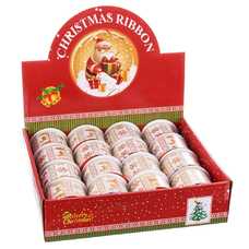 ROLLO CINTA CIERVOS POLIESTER ORO 270 X 6 CM ROLLO CINTA CIERVOS POLIESTER ORO 270 X 6 CM