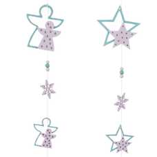 COLGANTE MADERA 2/M 12 X 68 CM