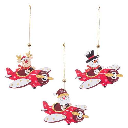 COLGANTE AVIÓN MADERA 3/M 10 X 0,35 X 8,30 CM