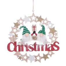 COLGANTE X'MAS MADERA 29,50 X 28 CM COLGANTE X'MAS MADERA 29,50 X 28 CM