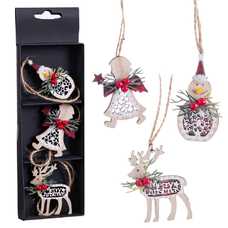 S/3 COLGANTE MADERA 3/M 3 X 0,40 X 6 CM