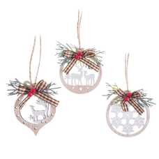 S/3 COLGANTE MADERA 3/M 6 X 0,40 X 6 CM