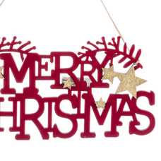 COLGANTE X'MAS MADERA-TERCIOPELO 21 X 22 CM COLGANTE X'MAS MADERA-TERCIOPELO 21 X 22 CM