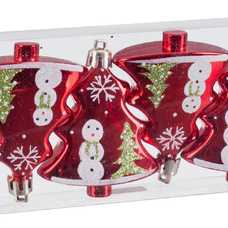 S/4 COLGANTE ÁRBOL ROJO 6,20 X 2,40 X 7,60 CM