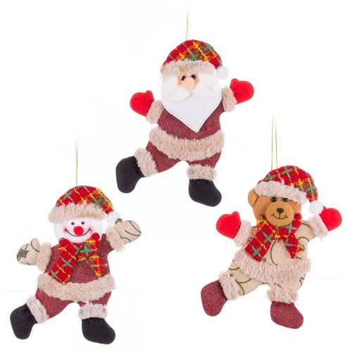 COLGANTE FIGURA POLIESTER 14 X 18 CM