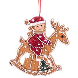 COLGANTE PAPA NOEL RESINA 2/M 8,30 X 1 X 9,50 CM