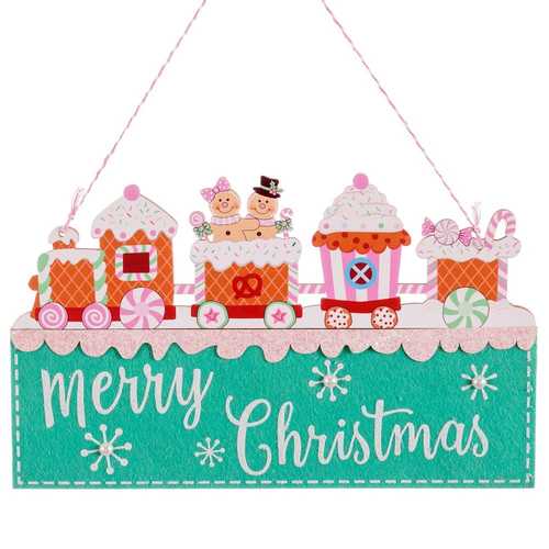 COLGANTE TREN MADERA 28,50 X 0,50 X 17 CM