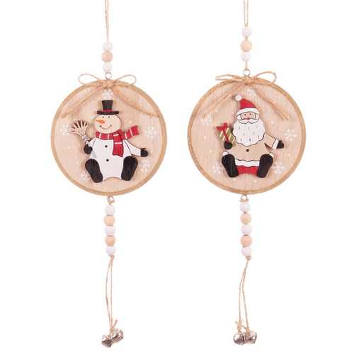 COLGANTE FIGURA MADERA 2/M 10 X 0,70 X 35 CM