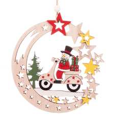 COLGANTE LUNA MADERA 2/M 18,50 X 0,80 X 20 CM