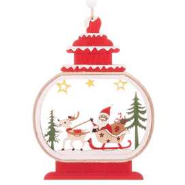 COLGANTE LINTERNA MADERA 2/M 12 X 0,70 X 16 CM