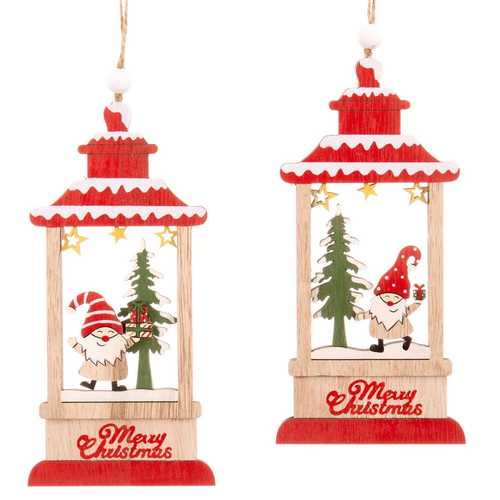 COLGANTE FAROL MADERA 2/M 7,80 X 0,80 X 16 CM