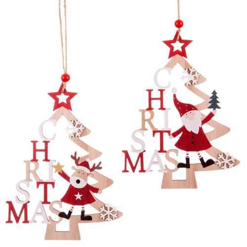 COLGANTE ÁRBOL MADERA 2/M 15 X 0,60 X 20,30 CM