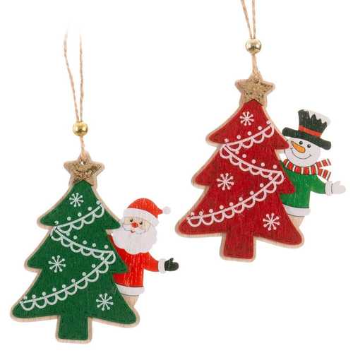 COLGANTE ÁRBOL MADERA 2/M 9 X 0,50 X 11 CM