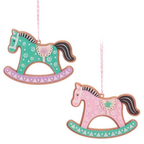 COLGANTE CABALLITO MADERA 2/M 10,50 X 0,50 X 8 CM