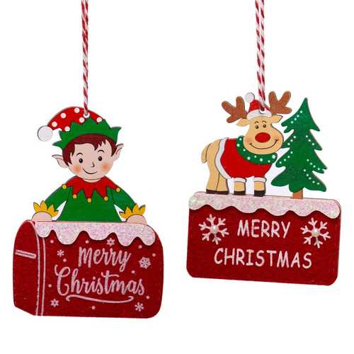 COLGANTE MERRY MADERA 2/M 7,80 X 0,60 X 11 CM