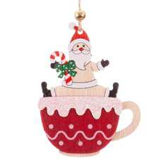 COLGANTE TAZA MADERA 2/M 8 X 0,50 X 10,50 CM