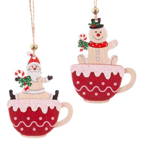 COLGANTE TAZA MADERA 2/M 8 X 0,50 X 10,50 CM