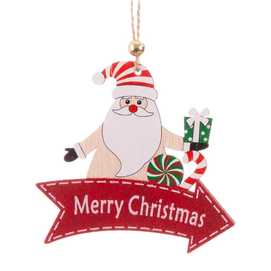 COLGANTE FLECHA MADERA 3/M 11 X 0,50 X 10,50 CM