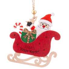 COLGANTE TRINEO MADERA 2/M 9 X 0,50 X 10 CM