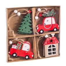 S/8 COLGANTE FIGURAS MADERA 2/M 12,50 X 12,50 X 1,50 CM