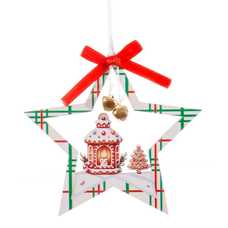 COLGANTE ESTRELLA MADERA 3/M 15,50 X 0,30 X 15,50 CM