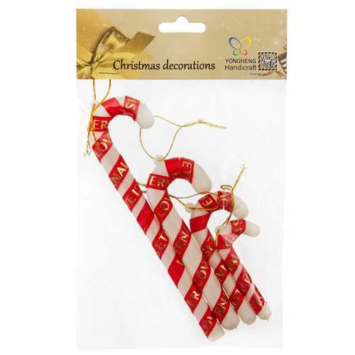 S/4 COLGANTE BASTÓN PLÁSTICO